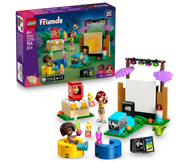 LEGO Friends 42642 Maraton filmowy przyjaciółek - 1331621 - zdjęcie 2
